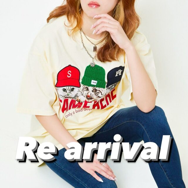 🐾再入荷のお知らせ📢大人気！【帽子ハリツケCat Tシャツ（品番:2520440）】が再入荷しました✨猫好きさんも、ゆるかわ好きさんもマストバイな1枚😸🧢完売前にぜひチェックしてください💡📍店舗 & オンラインで販売中！#再入荷 #ネコT #ゆるかわ #CatTシャツ #人気アイテム #ストリートカジュアル #推しTシャツ  #韓国ファッション風 #ユニセックスファッション#プチプラ #GORGE #プチプラファッション #gorge新作